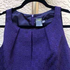 Gorgeous Taylor dress in deep eggplant